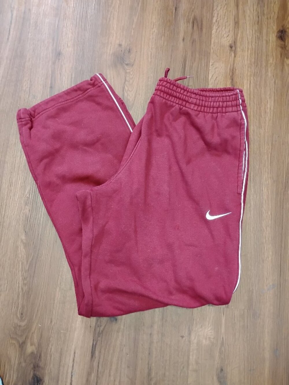 Vintage Y2K Nike Basketball Striped Sweatpants Joggers Baggy